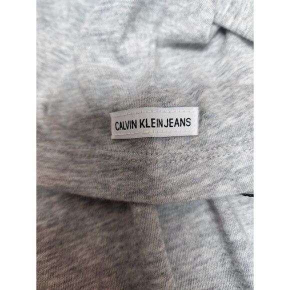 Calvin Klein Bodysuit Shirt Women's MEDIUM Gray Short-Sleeve Cotton Modal NEW - Picture 12 of 16